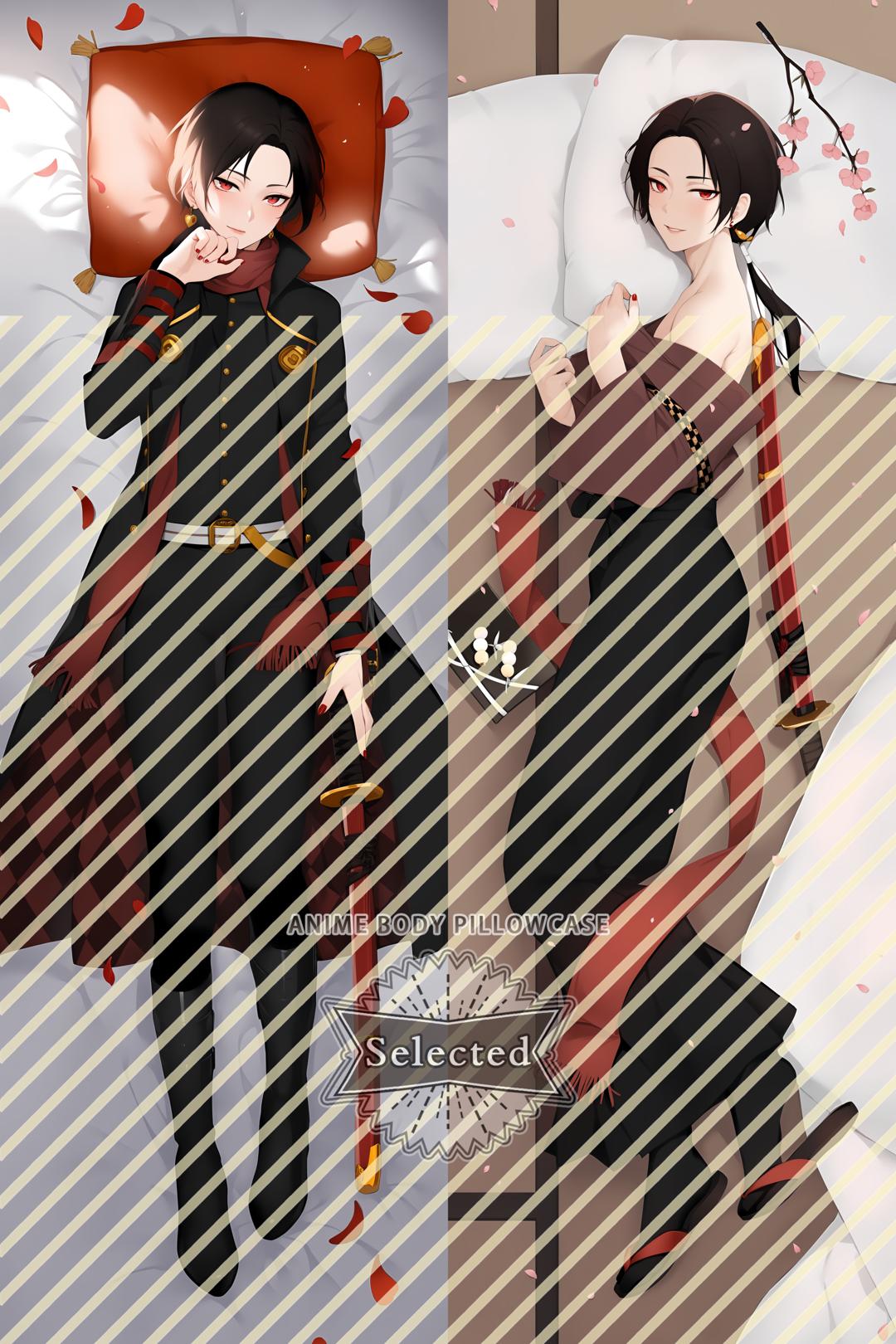 Touken Ranbu Kashuu Kiyomitsu Hugging body pillow Custom Dakimakura Body Pillows