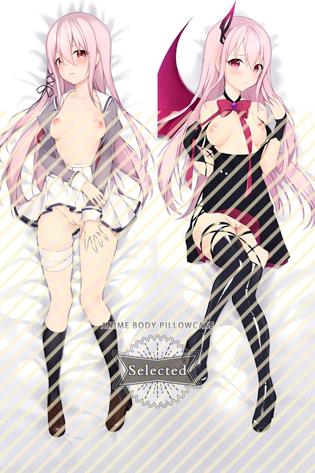 Engage Kiss Kisara Split legs pillow Custom Dakimakura Body Pillows