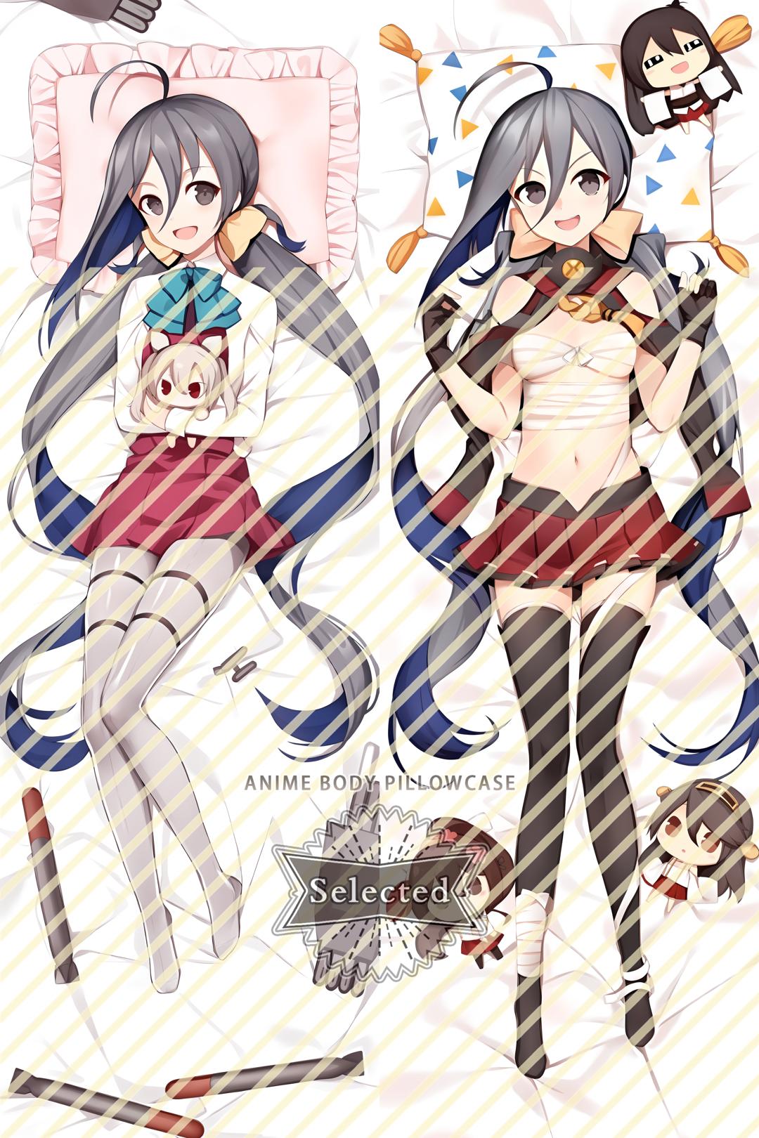 Kantai Collection Kiyoshimo Hugging body pillow Custom Dakimakura Body Pillows