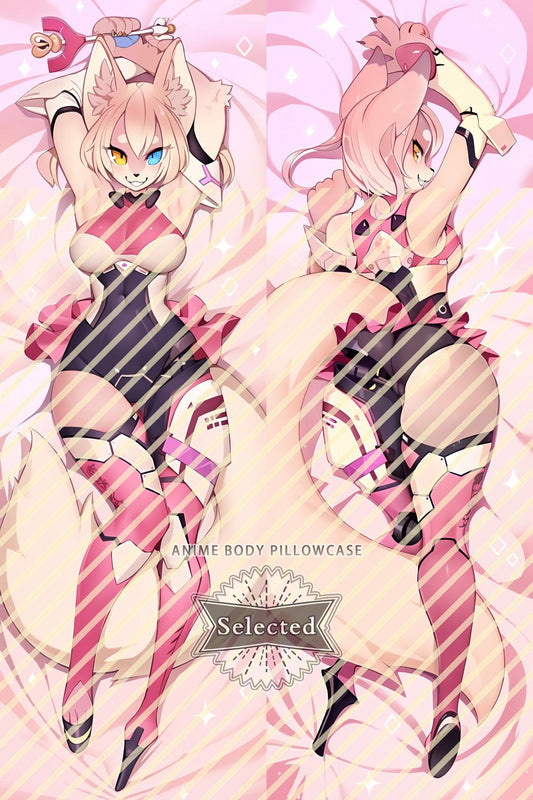 Original Character Konpeito Furry Split legs pillow Custom Dakimakura Body Pillows