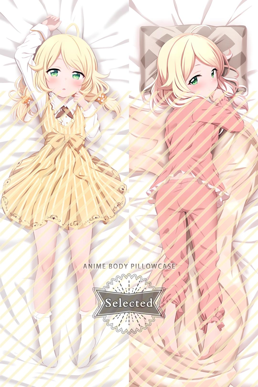 THE IDOLM@STER Kozue Yusa Hugging body pillow Custom Dakimakura Body Pillows