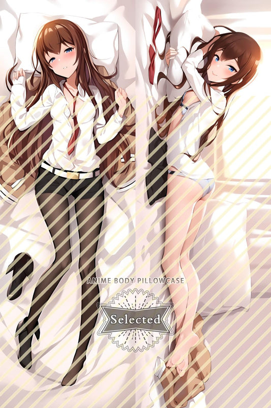 Steins;Gate Makise Kurisu Split legs pillow Custom Dakimakura Body Pillows