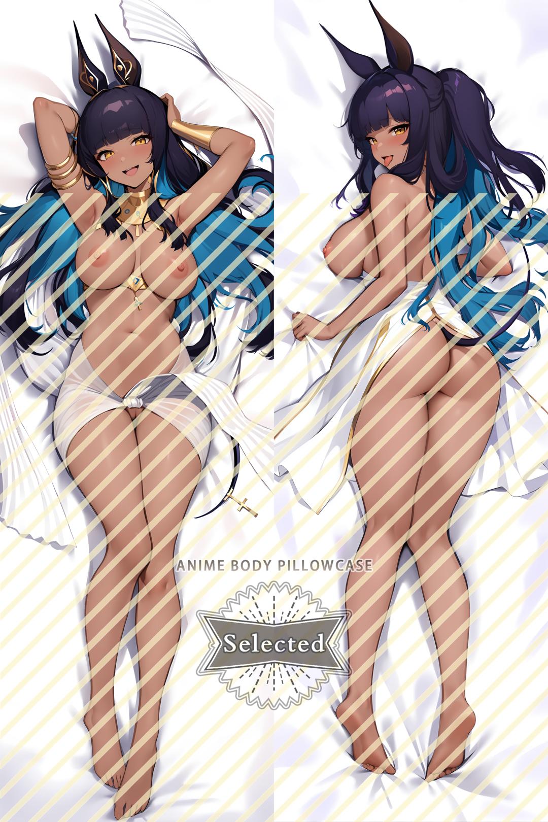 Original Character Latifah Split legs pillow Custom Dakimakura Body Pillows