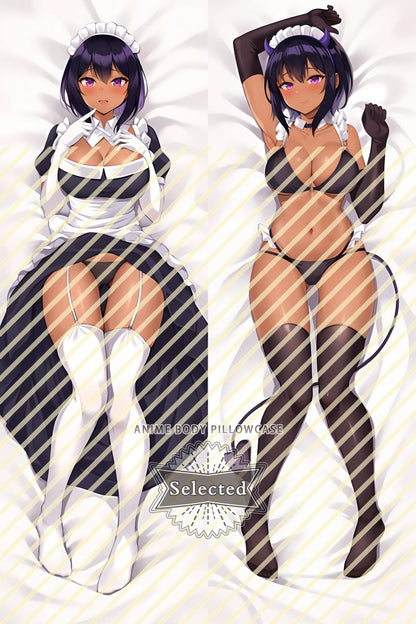 The Maid I Hired Recently Is Mysterious Lilith Split legs pillow Custom Dakimakura Body Pillows