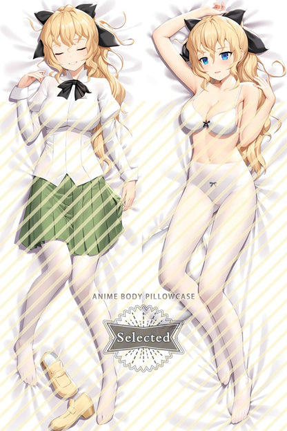 Katawa Shoujo Lilly Satou Split legs pillow Custom Dakimakura Body Pillows