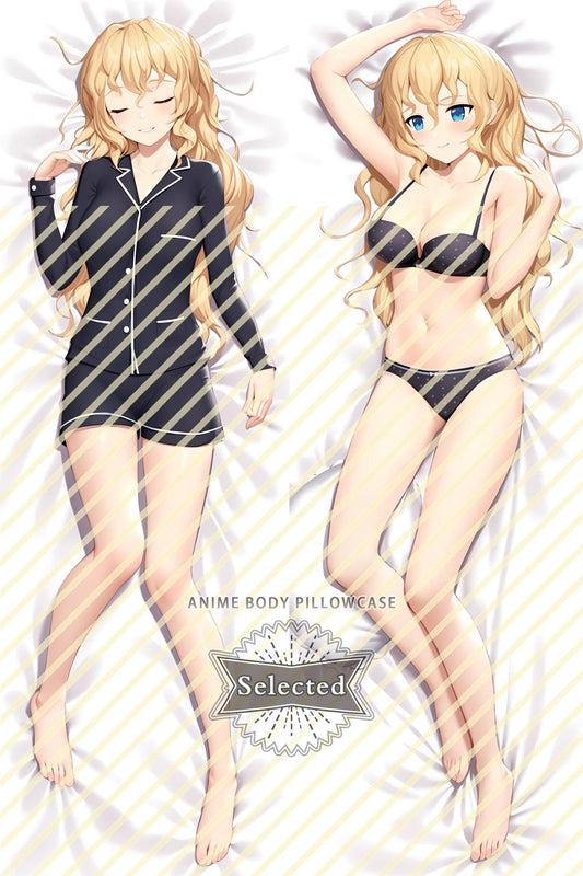 Katawa Shoujo Satou Lilly Hugging body pillow Custom Dakimakura Body Pillows