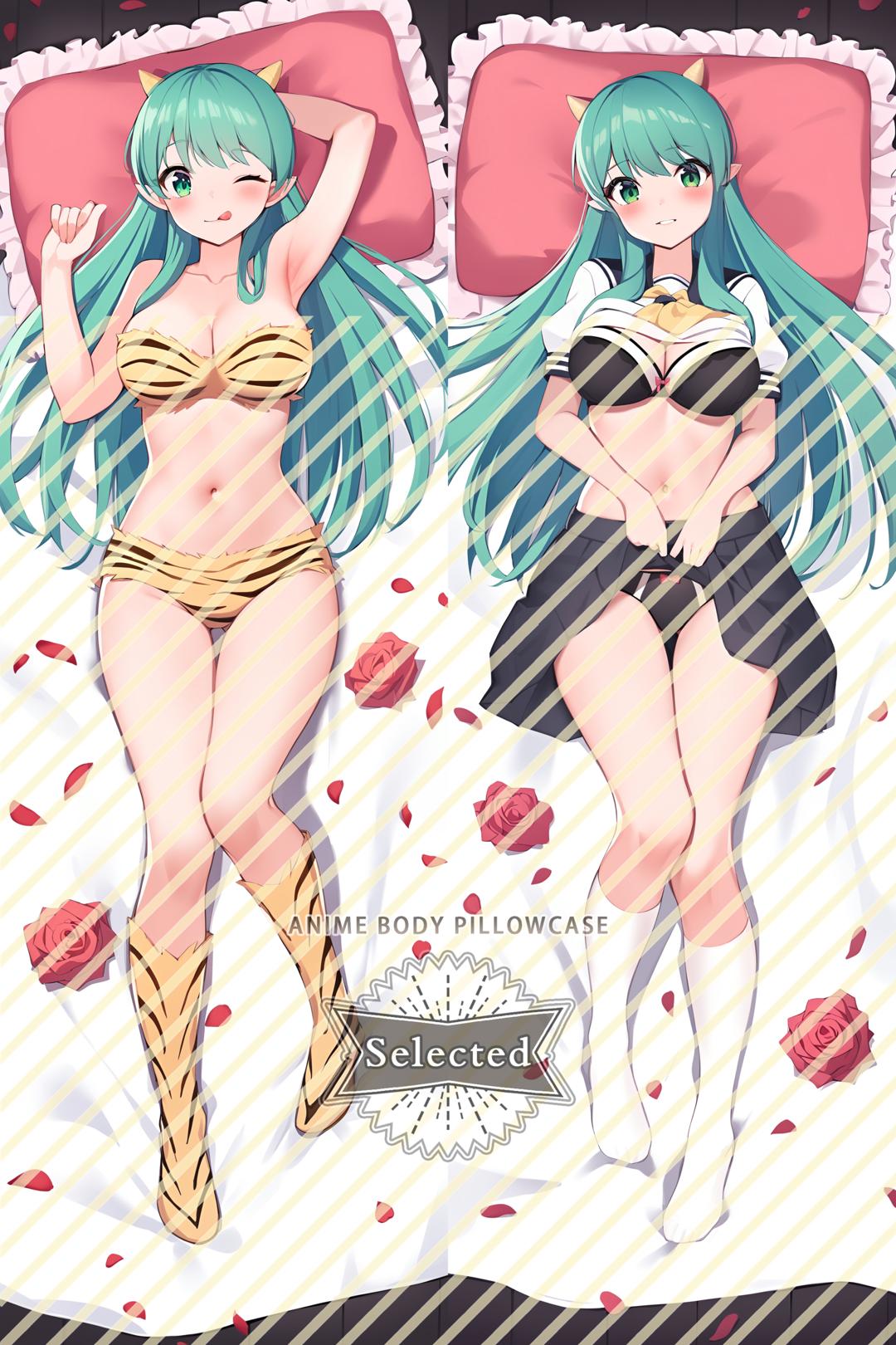 Urusei Yatsura Lum Split legs pillow Custom Dakimakura Body Pillows