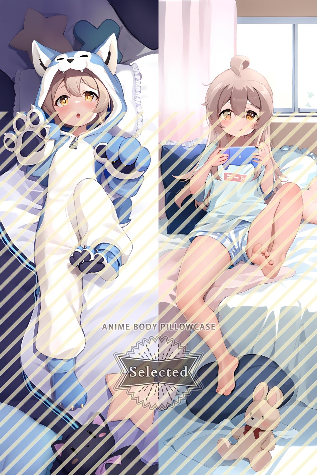 Onimai:I'm Now Your Sister! Oyama Mahiro Split legs pillow Custom Dakimakura Body Pillows