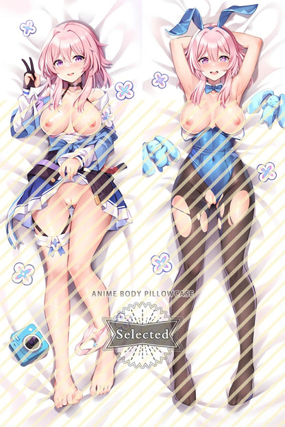 Honkai Series March 7th Split legs pillow Custom Dakimakura Body Pillows