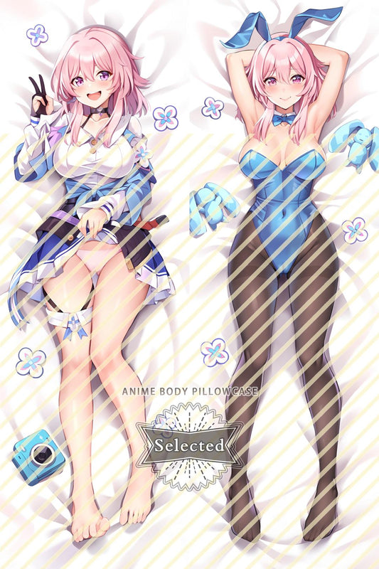 Honkai Series March 7th Split legs pillow Custom Dakimakura Body Pillows