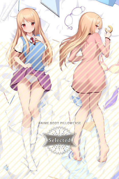 The Pet Girl of Sakurasou Shiina Mashiro Split legs pillow Custom Dakimakura Body Pillows