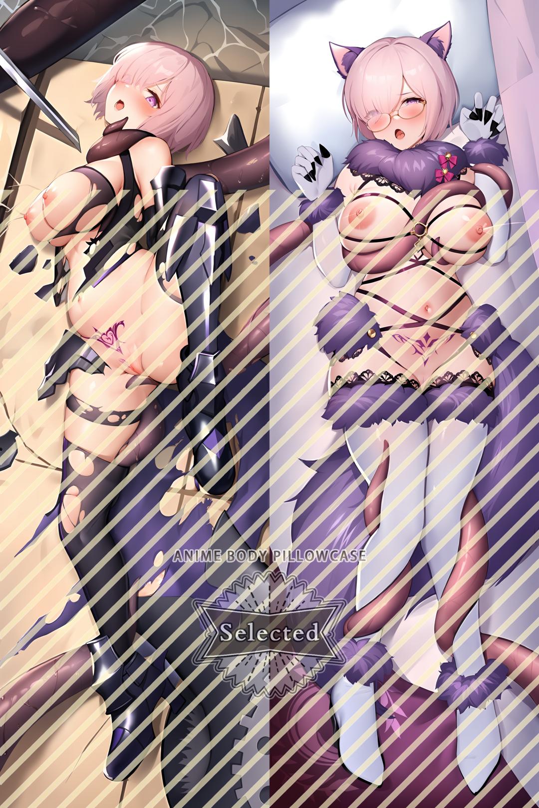 Fate Mash Kyrielight Split legs pillow Custom Dakimakura Body Pillows