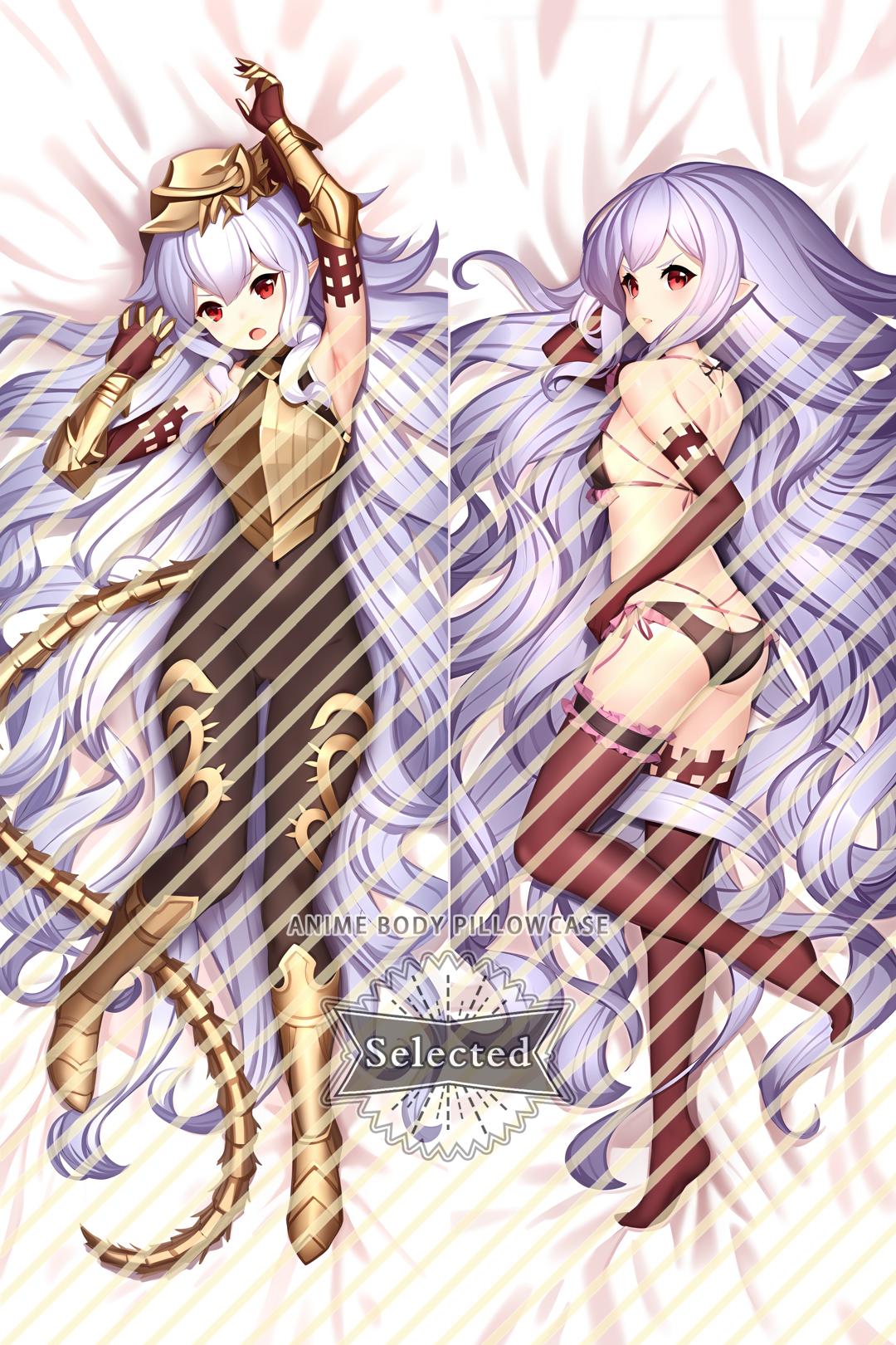 Granblue Fantasy Medusa Hugging body pillow Custom Dakimakura Body Pillows