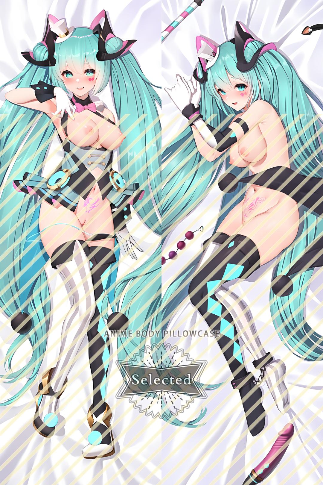 Hatsune Miku(Mirai 2019 Ver.) Split legs pillow Custom Dakimakura Body Pillows