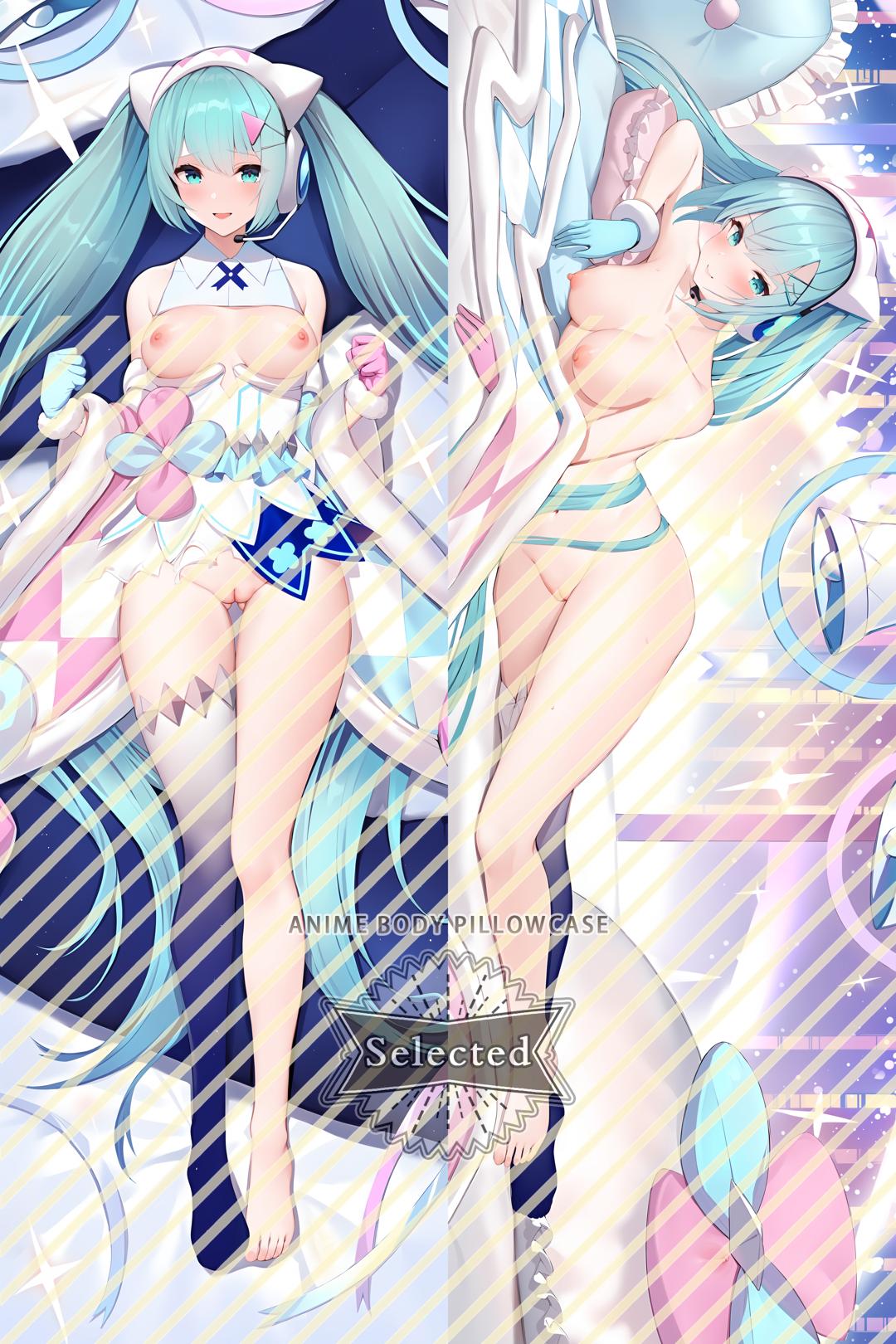 Hatsune Miku(Mirai 2020 Ver.) Split legs pillow Custom Dakimakura Body Pillows