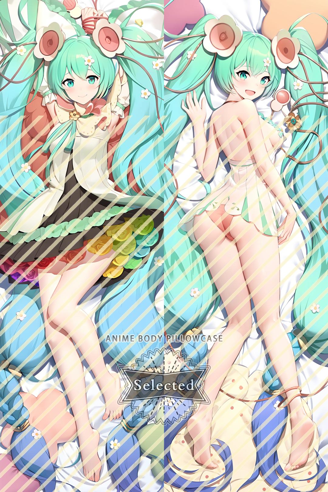 Hatsune Miku Hugging body pillow Custom Dakimakura Body Pillows