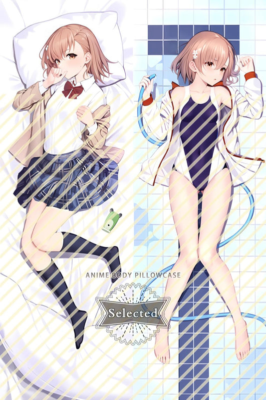 A Certain Magical Index Misaka Mikoto Hugging body pillow Custom Dakimakura Body Pillows