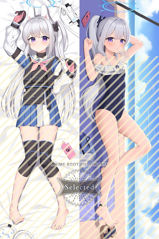 Blue Archive Tsukiyuki Miyako Split legs pillow Custom Dakimakura Body Pillows