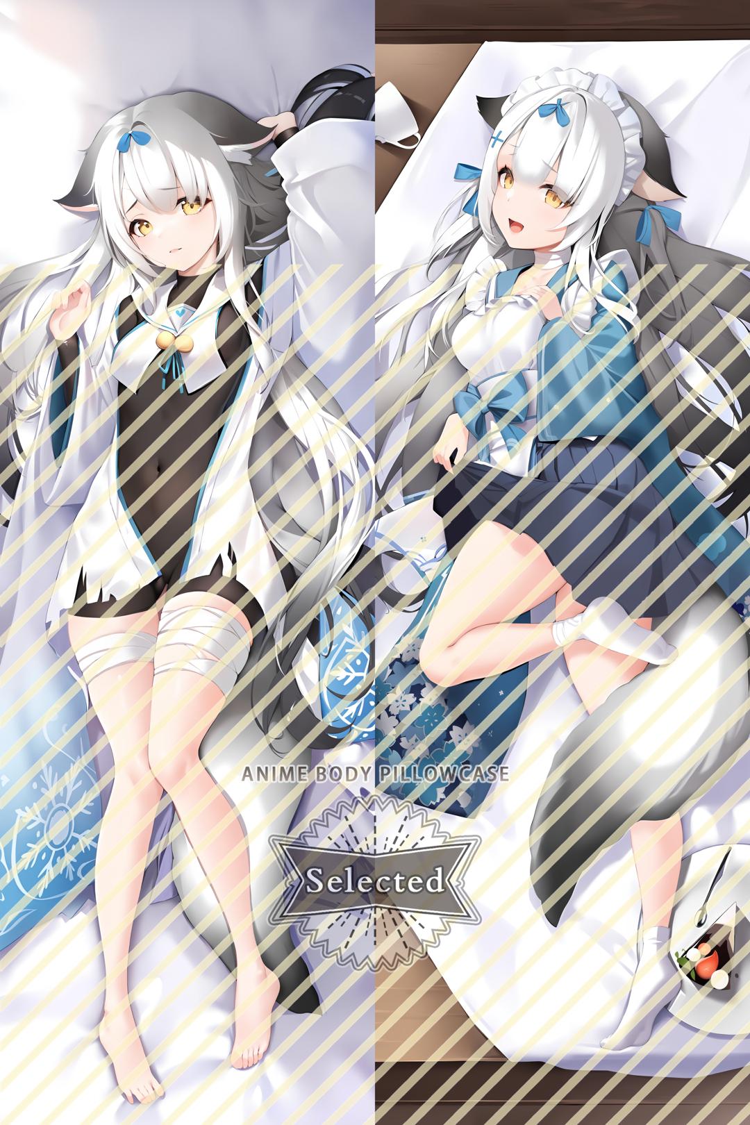 Azur Lane IJN Miyuki Split legs pillow Custom Dakimakura Body Pillows