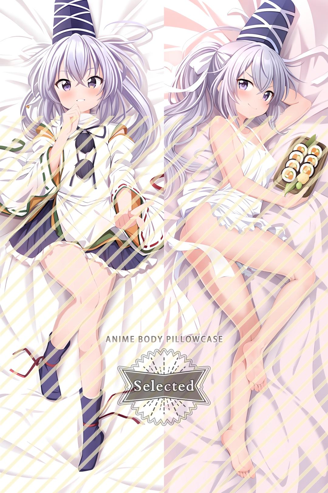 Touhou Project Mononobe no Futo Split legs pillow Custom Dakimakura Body Pillows