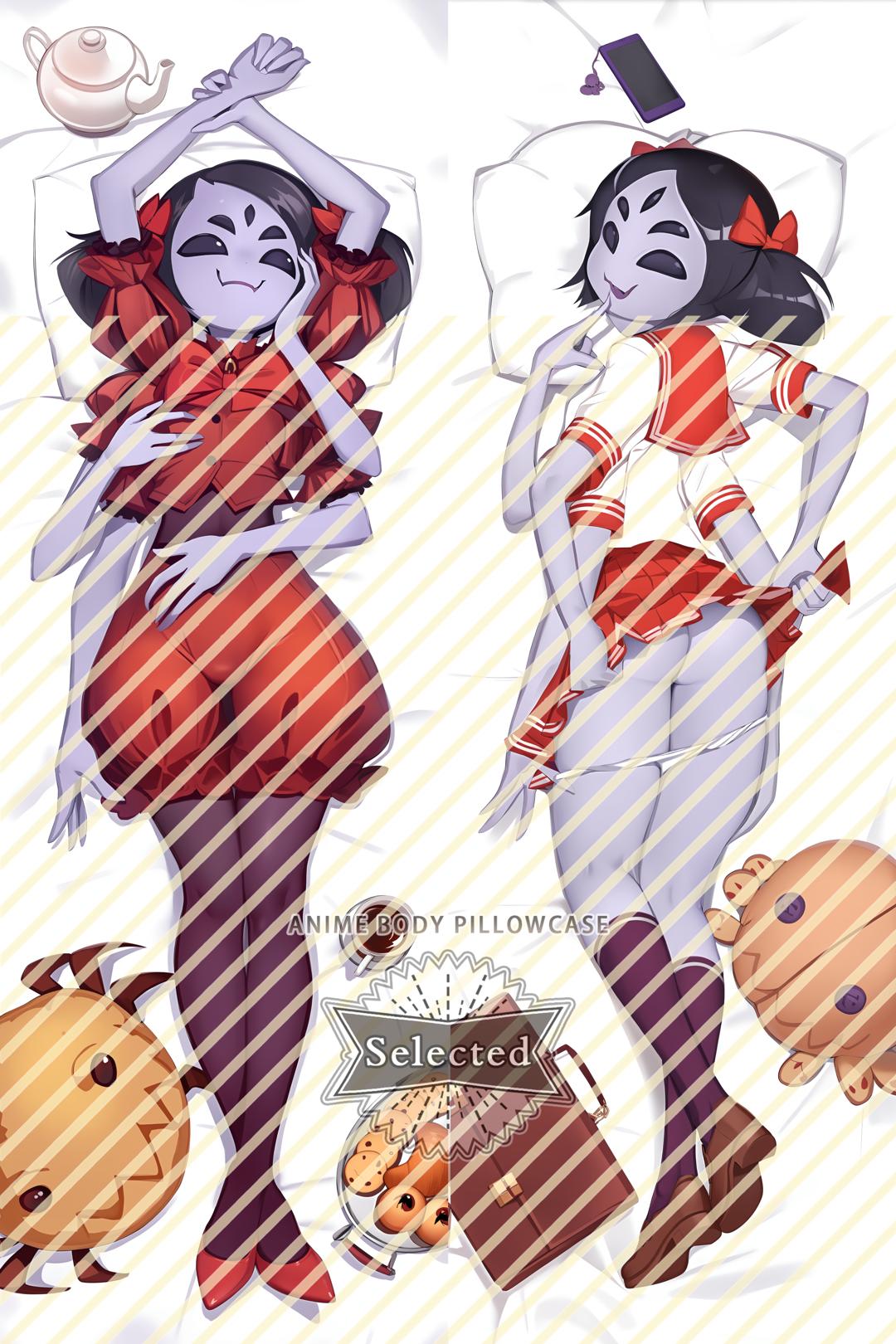 Undertale Muffet Split legs pillow Custom Dakimakura Body Pillows