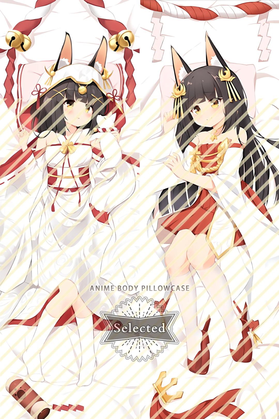 Azur Lane IJN Nagato Split legs pillow Custom Dakimakura Body Pillows