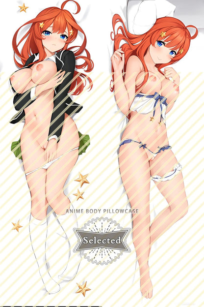 The Quintessential Quintuplets / 5toubun no hanayome Nakano Itsuki Hugging body pillow Custom Dakimakura Body Pillows