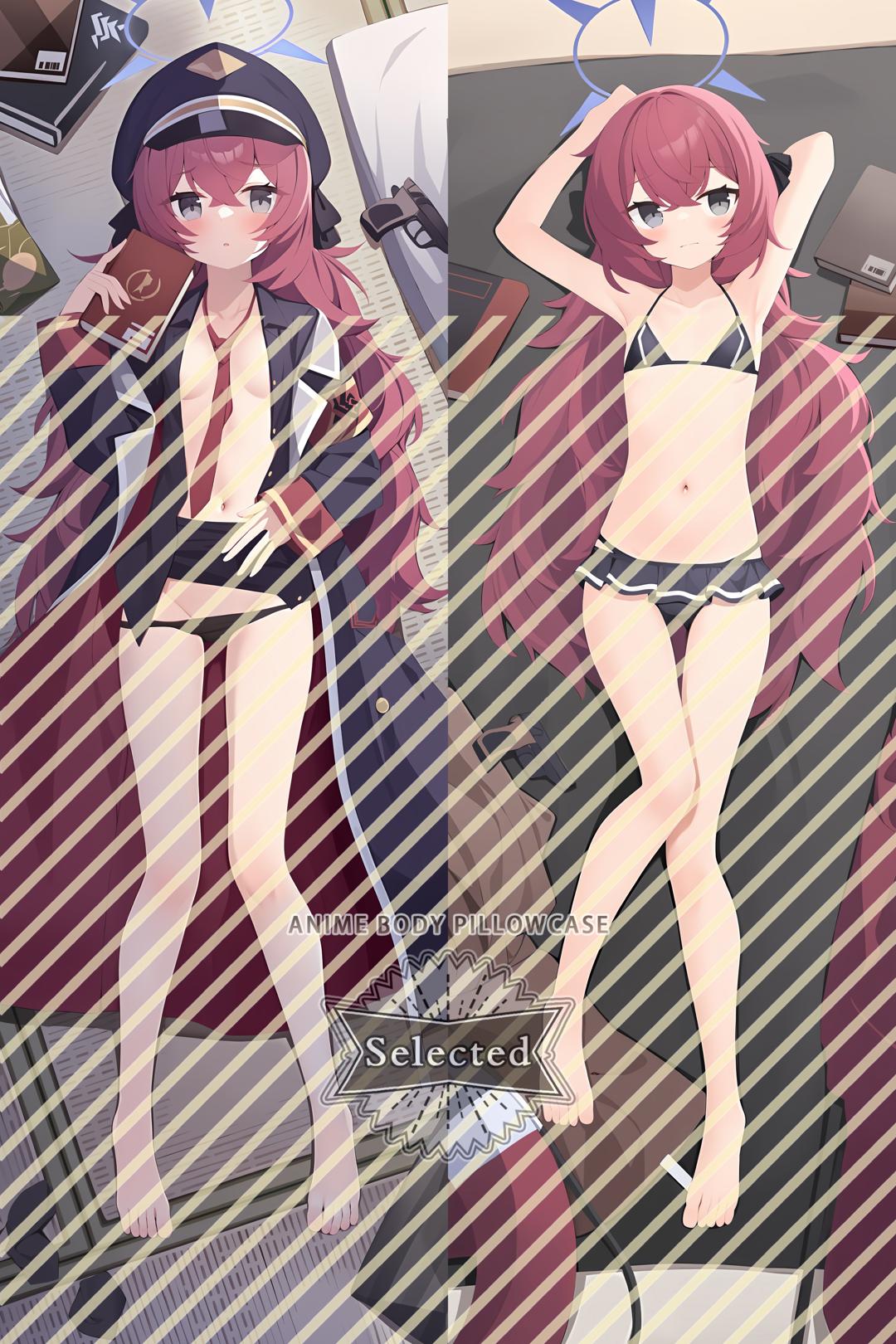 Blue Archive Natsume Iroha Split legs pillow Custom Dakimakura Body Pillows