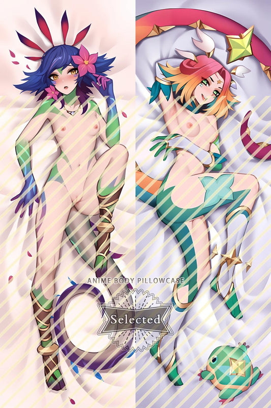 League of Legends the Curious Chameleon Neeko Hugging body pillow Custom Dakimakura Body Pillows