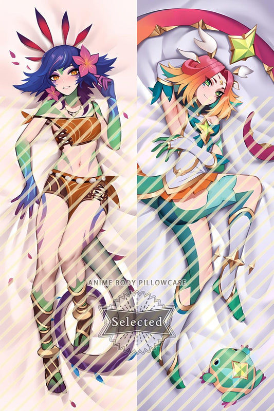 League of Legends the Curious Chameleon Neeko Split legs pillow Custom Dakimakura Body Pillows