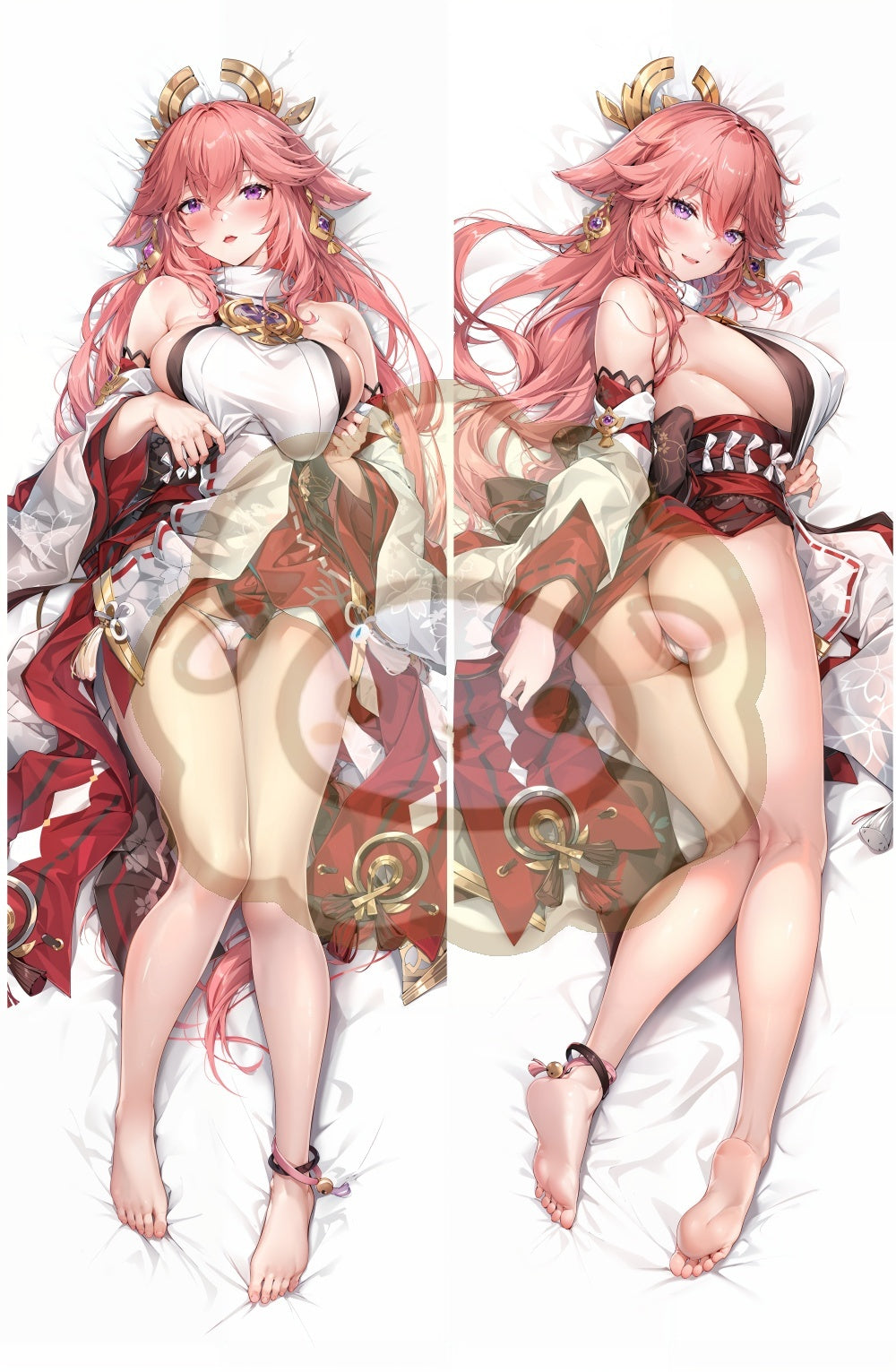 Genshin-Yae Miko Split legs pillow