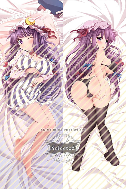 Touhou Project Patchouli Knowledge Split legs pillow Custom Dakimakura Body Pillows