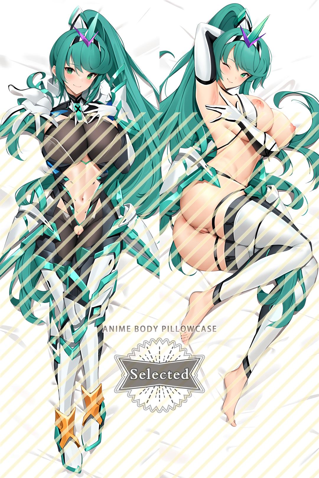 Xenoblade Pneuma Split legs pillow Custom Dakimakura Body Pillows