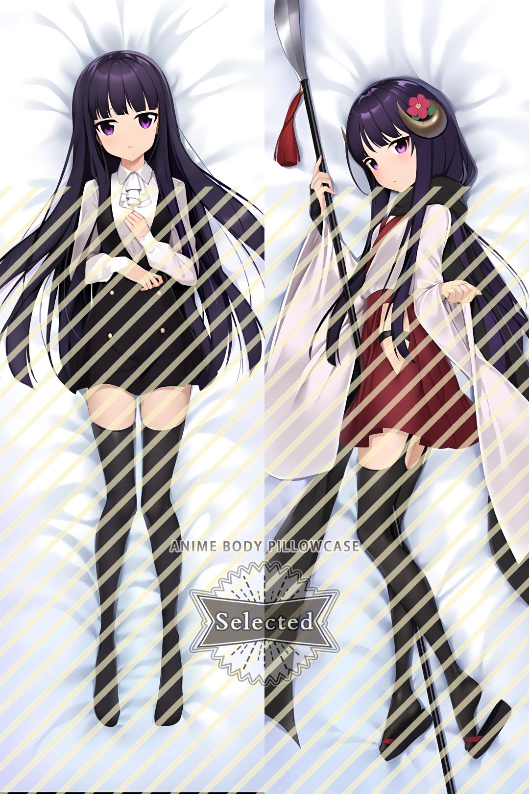 Inu x Boku SS Shirakiin Ririchiyo Hugging body pillow Custom Dakimakura Body Pillows