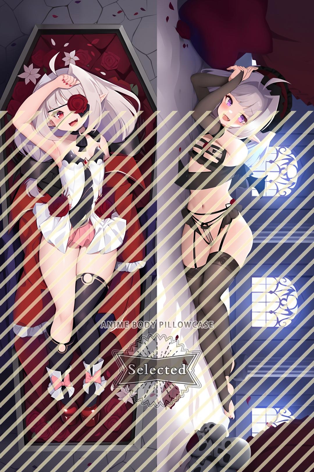 Original Character Rosalie Split legs pillow Custom Dakimakura Body Pillows