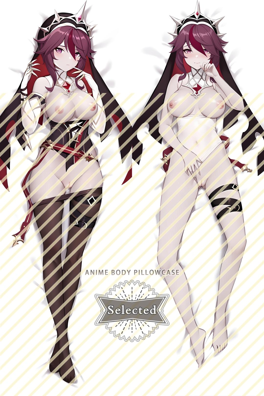 Genshin-Rosaria Split legs pillow Custom Dakimakura Body Pillows