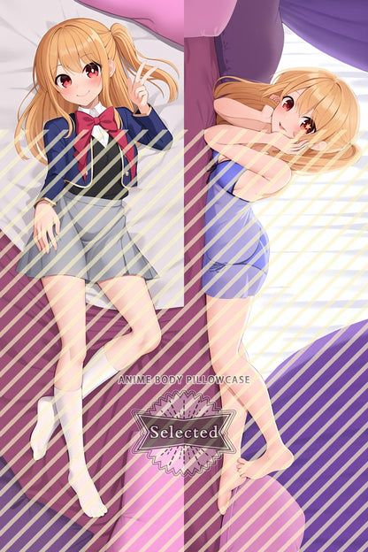 Oshi no Ko 推しの子 Ruby Hoshino Split legs pillow Custom Dakimakura Body Pillows