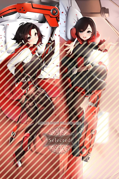 RWBY Ruby Rose Split legs pillow Custom Dakimakura Body Pillows