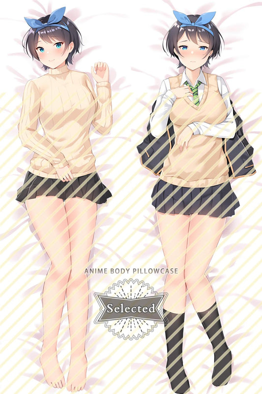 Rent-A-Girlfriend Sarashina Ruka Split legs pillow Custom Dakimakura Body Pillows