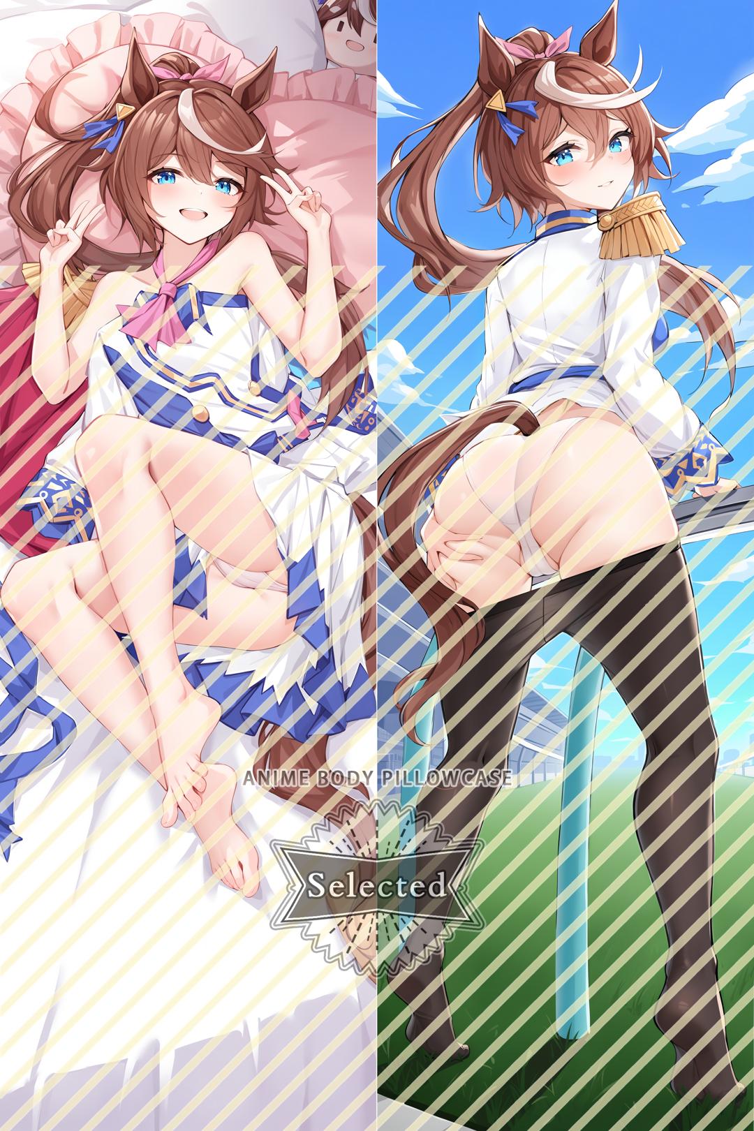 Umamusume: Pretty Derby Tokai Teio Split legs pillow Custom Dakimakura Body Pillows