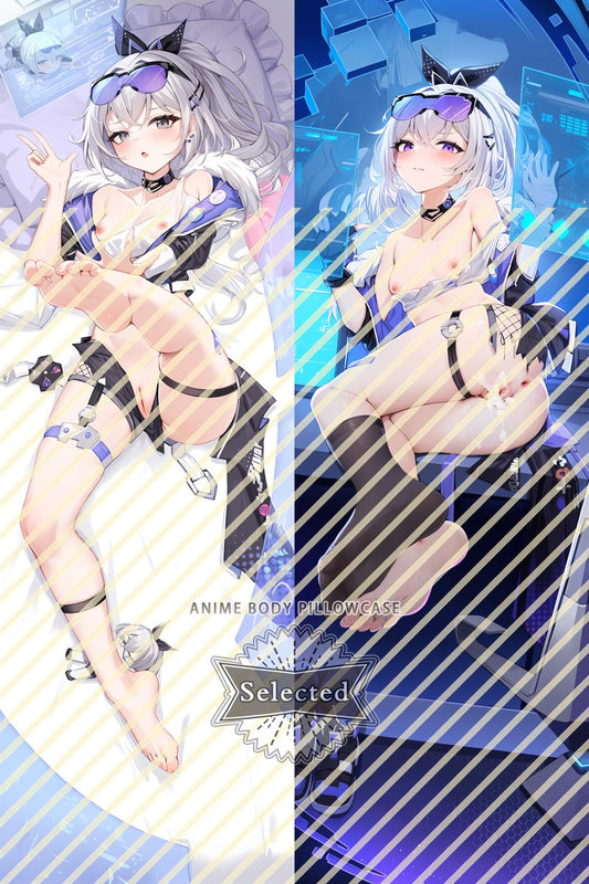 Honkai Series Silver Wolf Hugging body pillow Custom Dakimakura Body Pillows