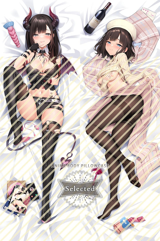 VTuber Suzuka Utako Split legs pillow Custom Dakimakura Body Pillows