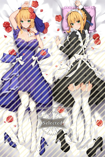 Fate Altria Pendragon〔Saber〕Split legs pillow Custom Dakimakura Body Pillows