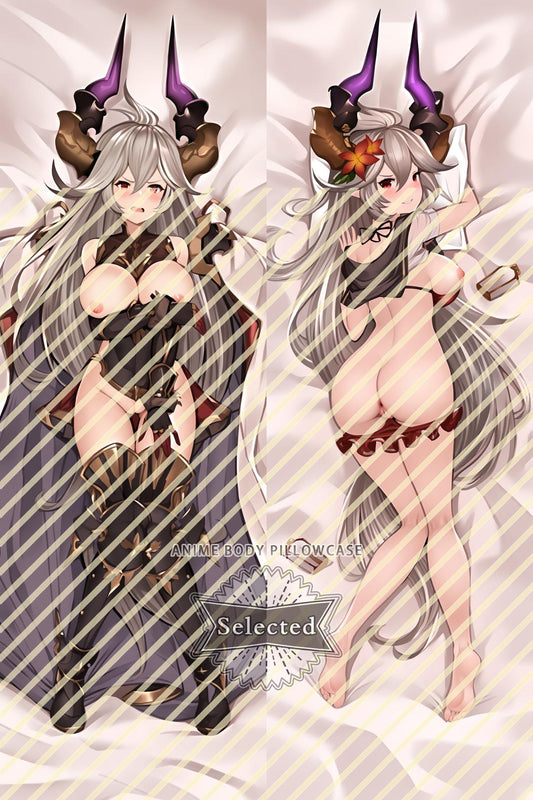 Granblue Fantasy Threo/Sarasa Split legs pillow Custom Dakimakura Body Pillows