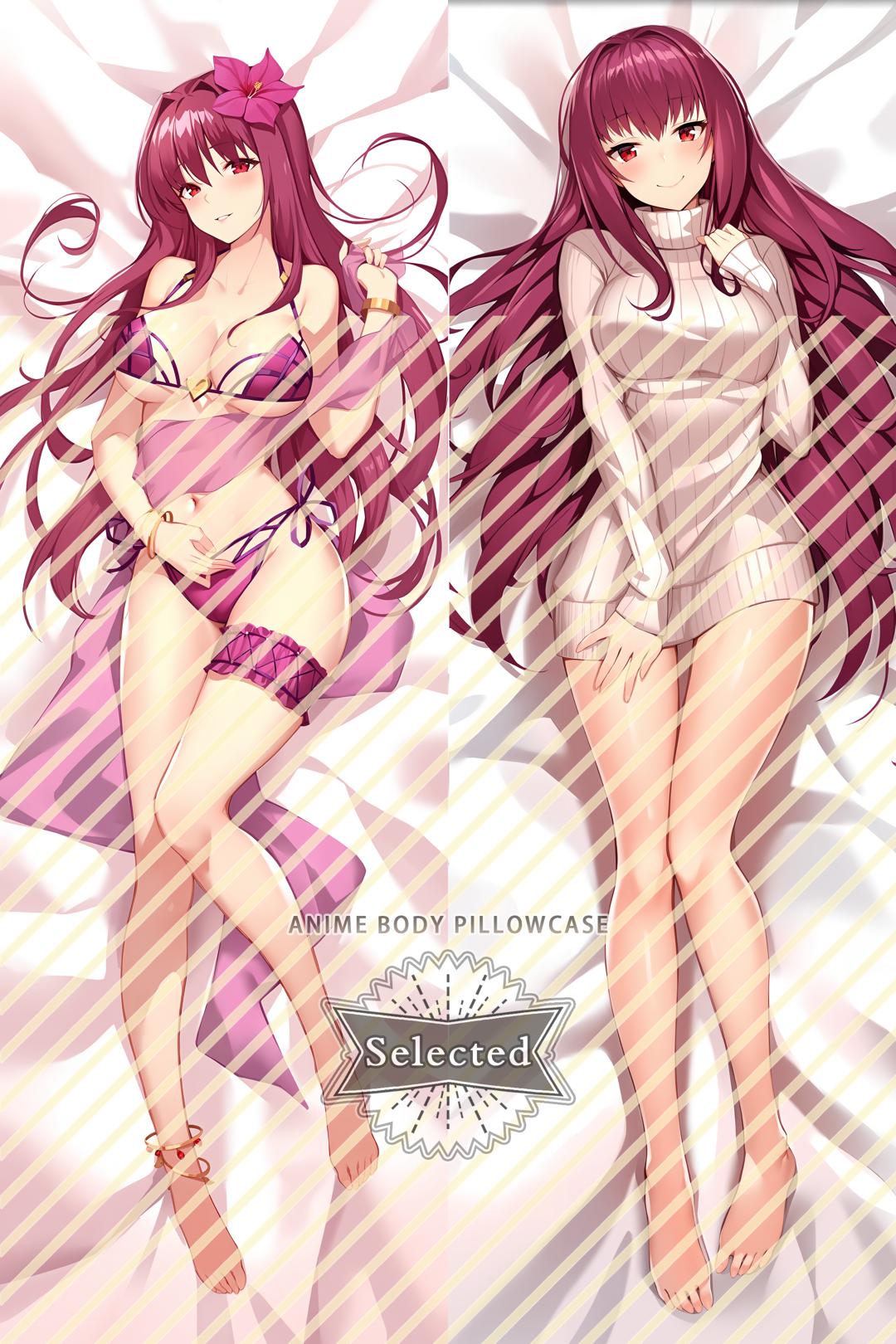 Fate Scáthach Split legs pillow Custom Dakimakura Body Pillows