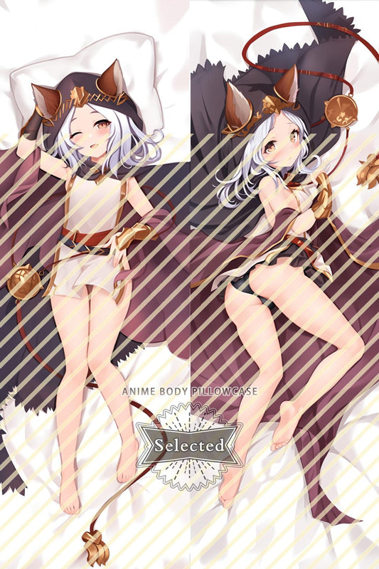 Granblue Fantasy Scathacha Furry Split legs pillow Custom Dakimakura Body Pillows