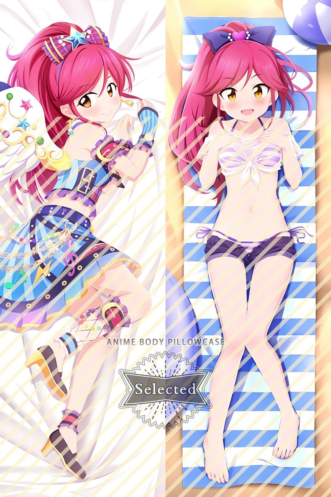 Aikatsu! Otoshiro Seira Split legs pillow Custom Dakimakura Body Pillows