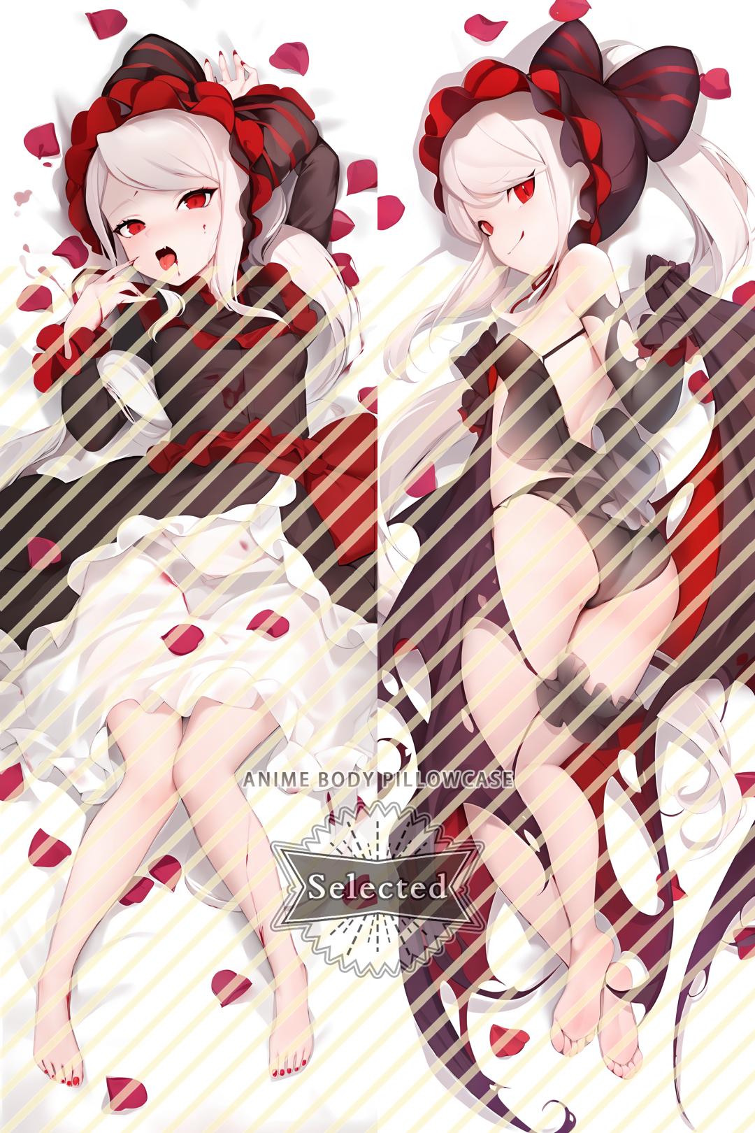 OVERLORD Shalltear Bloodfallen Split legs pillow Custom Dakimakura Body Pillows