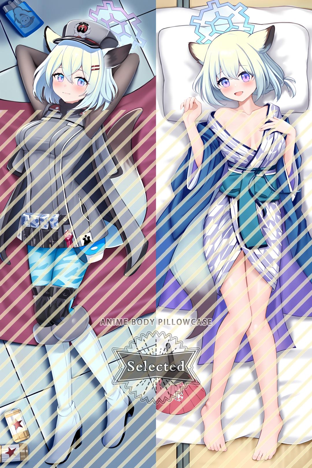 Blue Archive Mayoi Shigure 間宵シグレ Split legs pillow Custom Dakimakura Body Pillows