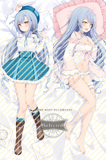 Original Character Shiroko Split legs pillow Custom Dakimakura Body Pillows